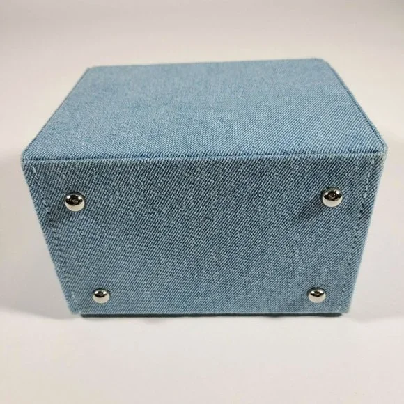 Pop & Suki Denim Takeout Bag - like new! - Picture 5 of 6